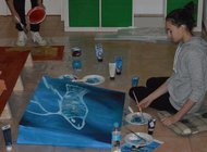 "Snažni kao volonteri" - oslikavanje rampe